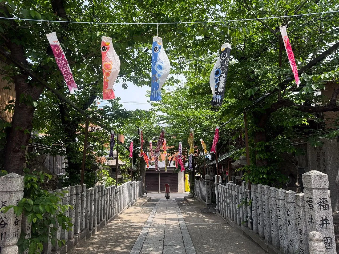 お朔日参り⛩️