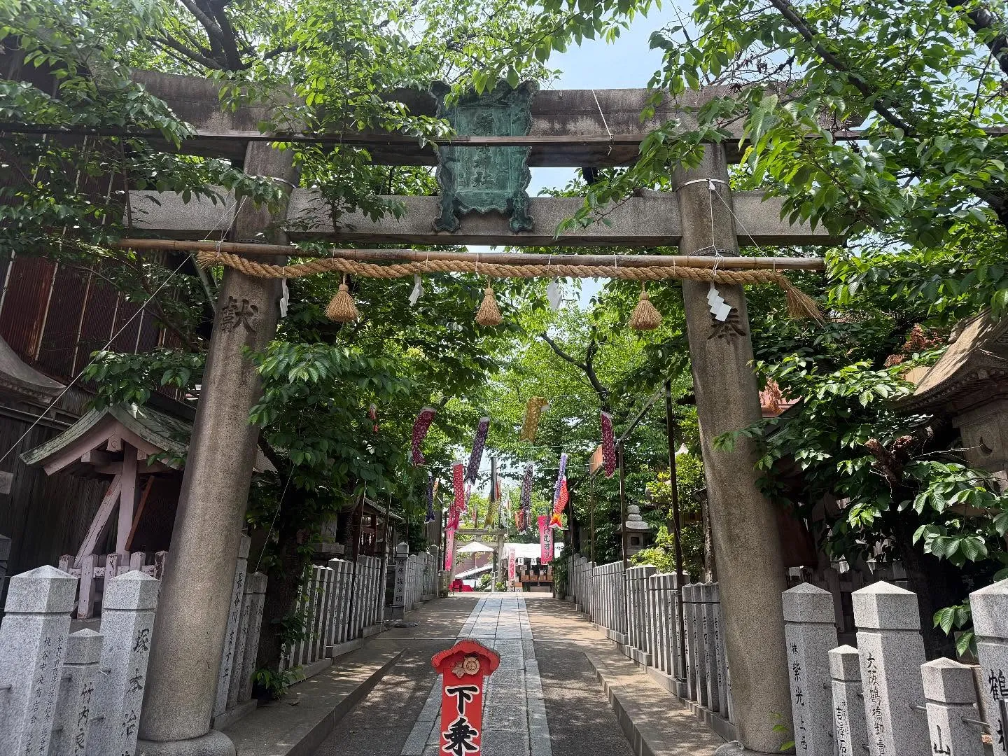 お朔日参り⛩️